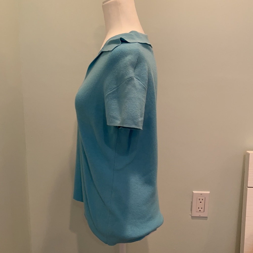 Express Woman’s Blue Shirt Size XL - Picture 3 of 9